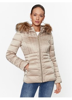 Marciano Guess Kurtka puchowa Mariah 3BGL18 9620Z Beżowy Slim Fit ze sklepu MODIVO w kategorii Kurtki damskie - zdjęcie 181081384
