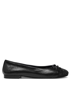 Tory Burch Baleriny Cap-Toe Pave Ballet 166214 Czarny ze sklepu MODIVO w kategorii Balerinki - zdjęcie 181081433