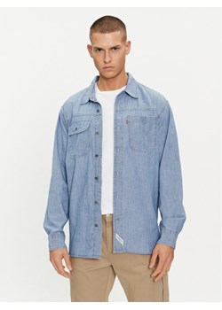 Levi's® Koszula jeansowa Auburn Worker A7224-0001 Niebieski Relaxed Fit ze sklepu MODIVO w kategorii Koszule męskie - zdjęcie 181081524