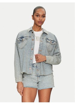Guess Kurtka jeansowa W5GN90 D5LQ2 Niebieski Regular Fit ze sklepu MODIVO w kategorii Kurtki damskie - zdjęcie 181081532