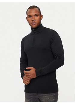 KARL LAGERFELD Sweter 655008 544399 Czarny Regular Fit ze sklepu MODIVO w kategorii Swetry męskie - zdjęcie 181081551