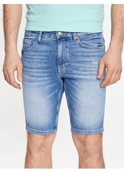 Boss Szorty jeansowe Delaware 50490005 Niebieski Slim Fit ze sklepu MODIVO w kategorii Spodenki męskie - zdjęcie 181081831
