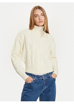 Wrangler Sweter 112356472 Écru Regular Fit ze sklepu MODIVO w kategorii Swetry damskie - zdjęcie 181081933