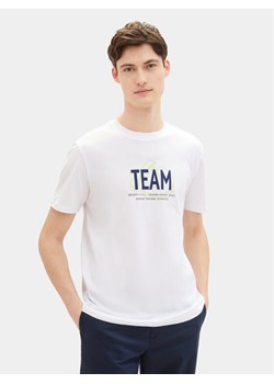 Tom Tailor Denim T-Shirt 1040838 Biały Regular Fit ze sklepu MODIVO w kategorii T-shirty męskie - zdjęcie 181081973