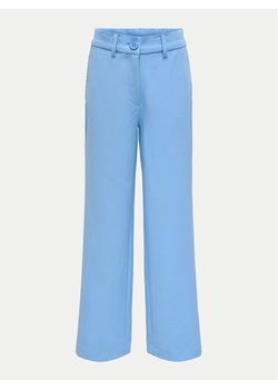Kids ONLY Spodnie materiałowe Lana Berry 15300093 Niebieski Straight Fit ze sklepu MODIVO w kategorii Spodnie dziewczęce - zdjęcie 181082090