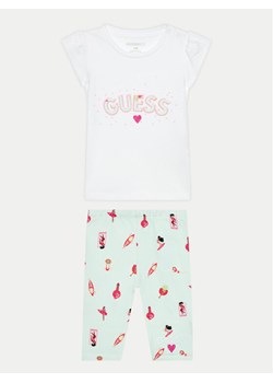Guess Komplet bluzka i legginsy A4GG06 K6YW3 Kolorowy Regular Fit ze sklepu MODIVO w kategorii Komplety niemowlęce - zdjęcie 181082093