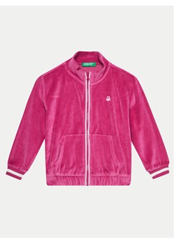 United Colors Of Benetton Bluza 3UK0G5036 Różowy Regular Fit ze sklepu MODIVO w kategorii Bluzy dziewczęce - zdjęcie 181082153