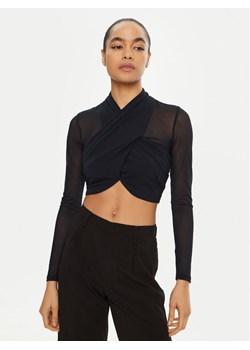 BARDOT Bluzka 55001TB2 Granatowy Slim Fit ze sklepu MODIVO w kategorii Bluzki damskie - zdjęcie 181082180