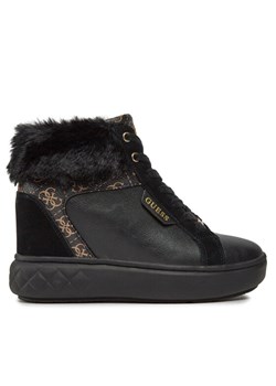 Guess Sneakersy Roxana FL8ROX FAL12 Czarny ze sklepu MODIVO w kategorii Botki - zdjęcie 181082394