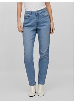 Vila Jeansy Naomi 14080230 Niebieski Mom Fit ze sklepu MODIVO w kategorii Jeansy damskie - zdjęcie 181082440