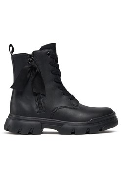 Geox Botki J Junette Girl J36HVG 000BC C9999 S Czarny ze sklepu MODIVO w kategorii Buty zimowe dziecięce - zdjęcie 181082492