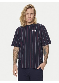 Fila T-Shirt FAM0662 Granatowy Regular Fit ze sklepu MODIVO w kategorii T-shirty męskie - zdjęcie 181082493