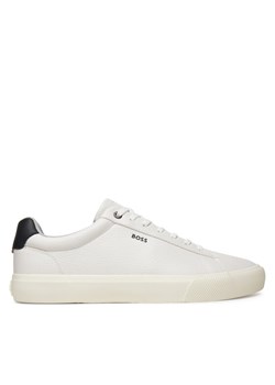 BOSS Sneakersy 50542114 Biały ze sklepu MODIVO w kategorii Buty sportowe męskie - zdjęcie 181082543