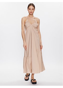 Herskind Sukienka codzienna Pina 4733610 Beżowy Relaxed Fit ze sklepu MODIVO w kategorii Sukienki - zdjęcie 181082584