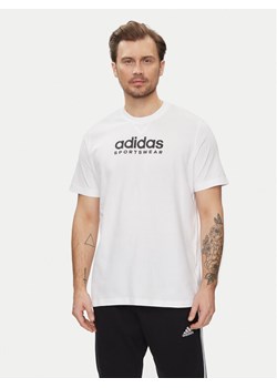 adidas T-Shirt All SZN Graphic T-Shirt IC9821 Biały Loose Fit ze sklepu MODIVO w kategorii T-shirty męskie - zdjęcie 181082600