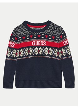 Guess Sweter N4BR04 Z2NN0 Kolorowy Regular Fit ze sklepu MODIVO w kategorii Swetry chłopięce - zdjęcie 181082640