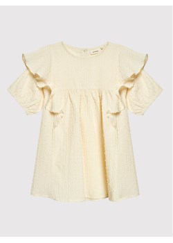 Lil' Atelier Sukienka codzienna 13200714 Beżowy Loose Fit ze sklepu MODIVO w kategorii Sukienki dziewczęce - zdjęcie 181082663