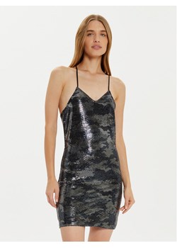 Noisy May Sukienka koktajlowa Shimmer 27032000 Czarny Slim Fit ze sklepu MODIVO w kategorii Sukienki - zdjęcie 181082720