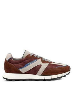 Badura Sneakersy JEFFREY-04 MI08 Bordowy ze sklepu MODIVO w kategorii Buty sportowe męskie - zdjęcie 181082763