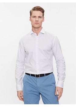 Boss Koszula H-HANK-spread 50508759 Biały Slim Fit ze sklepu MODIVO w kategorii Koszule męskie - zdjęcie 181082804