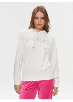 Guess Bluza Couture V4RQ25 KBXI2 Écru Regular Fit ze sklepu MODIVO w kategorii Bluzy damskie - zdjęcie 181082884