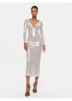 BARDOT Sukienka koktajlowa Verona 58859DB Srebrny Slim Fit ze sklepu MODIVO w kategorii Sukienki - zdjęcie 181082893