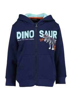 Blue Seven Bluza 864704 X Granatowy Regular Fit ze sklepu MODIVO w kategorii Bluzy chłopięce - zdjęcie 181082984