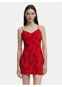 Desigual Sukienka koktajlowa Tigris 25SWVW85 Czerwony Slim Fit ze sklepu MODIVO w kategorii Sukienki - zdjęcie 181083253