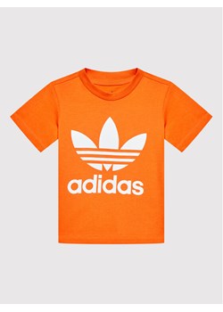 adidas T-Shirt Trefoil HK7514 Pomarańczowy Regular Fit - id: 0000209997958 - marki adidas - 181083284 adidas T-Shirt Trefoil HK7514 Pomarańczowy Regular Fit ze sklepu MODIVO w kategorii Koszulki niemowlęce - zdjęcie 181083284