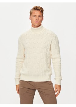 United Colors Of Benetton Golf 1344U201P Écru Regular Fit ze sklepu MODIVO w kategorii Swetry męskie - zdjęcie 181083300