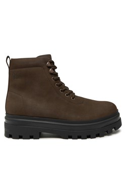 Calvin Klein Jeans Trapery Lugged Laceup Boot Oxf Hiking Nb YM0YM01076 Brązowy - id: 0000304224027 - marki Calvin Klein - 181083303 Calvin Klein Jeans Trapery Lugged Laceup Boot Oxf Hiking Nb YM0YM01076 Brązowy ze sklepu MODIVO w kategorii Buty zimowe męskie - zdjęcie 181083303