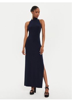 NORMA KAMALI Sukienka wieczorowa KK2243PL236951 Granatowy Slim Fit ze sklepu MODIVO w kategorii Sukienki - zdjęcie 181083322