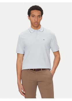 Tommy Hilfiger Polo MW0MW38457 Błękitny Classic Fit - id: 0000304720772 - marki Tommy Hilfiger - 181083422 Tommy Hilfiger Polo MW0MW38457 Błękitny Classic Fit ze sklepu MODIVO w kategorii T-shirty męskie - zdjęcie 181083422