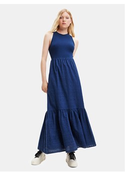 Desigual Sukienka codzienna 23SWVW84 Granatowy Regular Fit ze sklepu MODIVO w kategorii Sukienki - zdjęcie 181083600