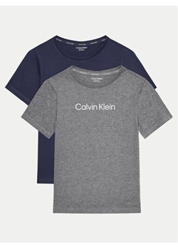 Calvin Klein Underwear Komplet 2 t-shirtów G80G800722 Szary Regular Fit ze sklepu MODIVO w kategorii T-shirty chłopięce - zdjęcie 181083682