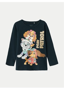 NAME IT Bluzka 13226490 Granatowy Regular Fit ze sklepu MODIVO w kategorii Kaftaniki i bluzki - zdjęcie 181083731
