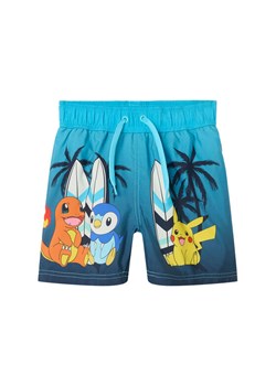 NAME IT Szorty kąpielowe Ccoy Pokemon 13239656 Niebieski Regular Fit ze sklepu MODIVO w kategorii Kąpielówki chłopięce - zdjęcie 181083781