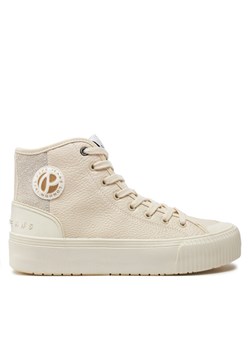 Pepe Jeans Trampki PLS31576 Écru ze sklepu MODIVO w kategorii Trampki damskie - zdjęcie 181083803