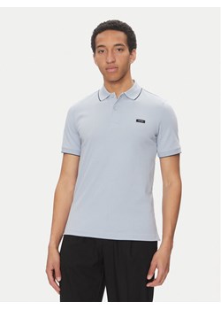 Calvin Klein Polo K10K112751 Niebieski Regular Fit ze sklepu MODIVO w kategorii T-shirty męskie - zdjęcie 181083911