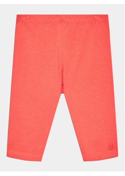 United Colors Of Benetton Legginsy 3MT1GF01M Czerwony Slim Fit ze sklepu MODIVO w kategorii Spodnie dziewczęce - zdjęcie 181084021
