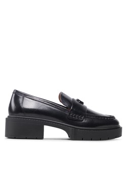 Coach Loafersy Leah Loafer CB990 Czarny ze sklepu MODIVO w kategorii Półbuty damskie - zdjęcie 181084112