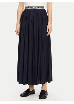Weekend Max Mara Spódnica plisowana Bleu 2515771031 Granatowy Regular Fit ze sklepu MODIVO w kategorii Spódnice - zdjęcie 181084124