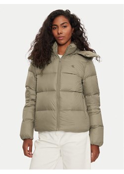 Calvin Klein Jeans Kurtka puchowa J20J223571 Beżowy Regular Fit ze sklepu MODIVO w kategorii Kurtki damskie - zdjęcie 181084242
