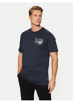 Plein Sport T-Shirt AADC MTK7913 STE003N Granatowy Regular Fit ze sklepu MODIVO w kategorii T-shirty męskie - zdjęcie 181084252