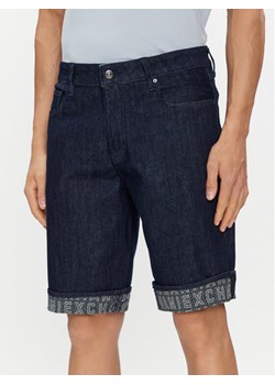Armani Exchange Szorty jeansowe 3DZJ65 Z1XKZ 25FR Niebieski Regular Fit ze sklepu MODIVO w kategorii Spodenki męskie - zdjęcie 181084313