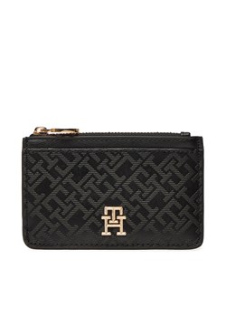 Tommy Hilfiger Etui na karty kredytowe Th Distinct Long Cc Holder Mono AW0AW17401 Czarny ze sklepu MODIVO w kategorii Etui - zdjęcie 181084463