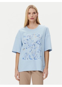 BOSS T-Shirt 50532093 Niebieski Relaxed Fit ze sklepu MODIVO w kategorii Bluzki damskie - zdjęcie 181084510