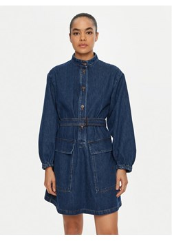 Weekend Max Mara Sukienka jeansowa Euro 2515221021 Granatowy Relaxed Fit ze sklepu MODIVO w kategorii Sukienki - zdjęcie 181084524