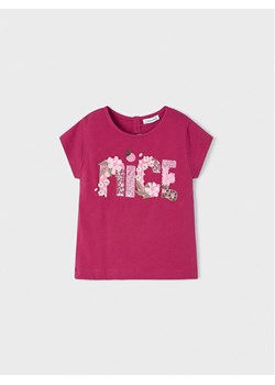 Mayoral T-Shirt 3065 Bordowy ze sklepu MODIVO w kategorii Bluzki dziewczęce - zdjęcie 181084581