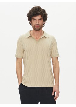 Marciano Guess Polo 5GHP03 6326A Beżowy Regular Fit ze sklepu MODIVO w kategorii T-shirty męskie - zdjęcie 181084703